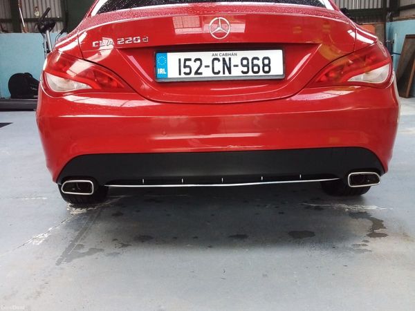 Mercedes-Benz CLA Saloon, Diesel, 2015, Red