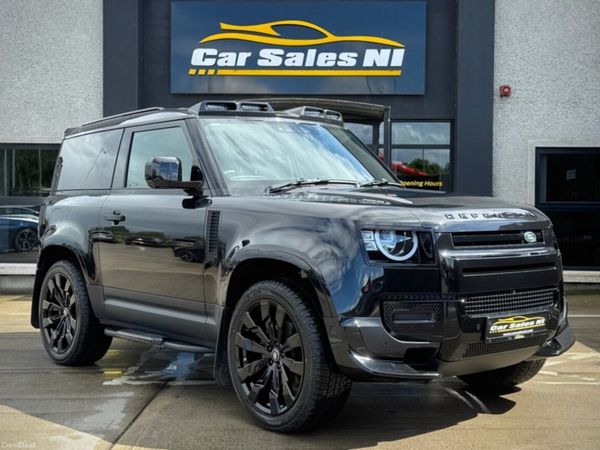 Land Rover Defender SUV, Diesel Hybrid, 2024, Black