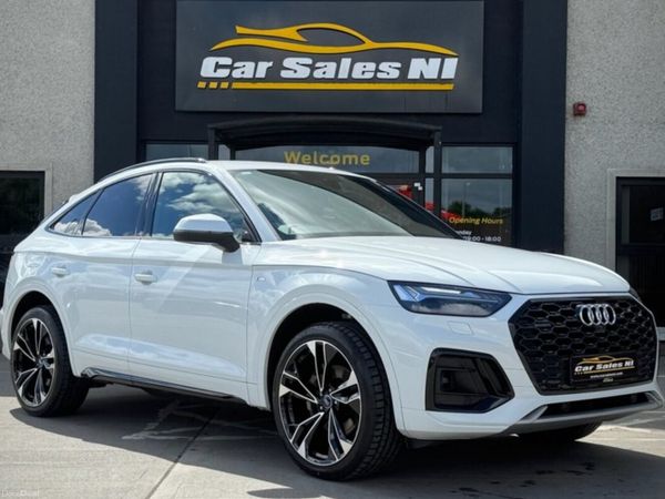 Audi Q5 SUV, Diesel Hybrid, 2023, White