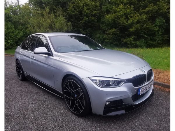 BMW 3-Series Saloon, Petrol Plug-in Hybrid, 2017, Silver