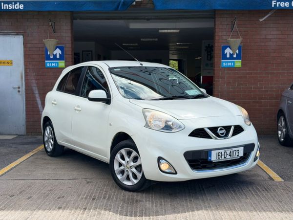 Nissan Micra Hatchback, Petrol, 2016, White
