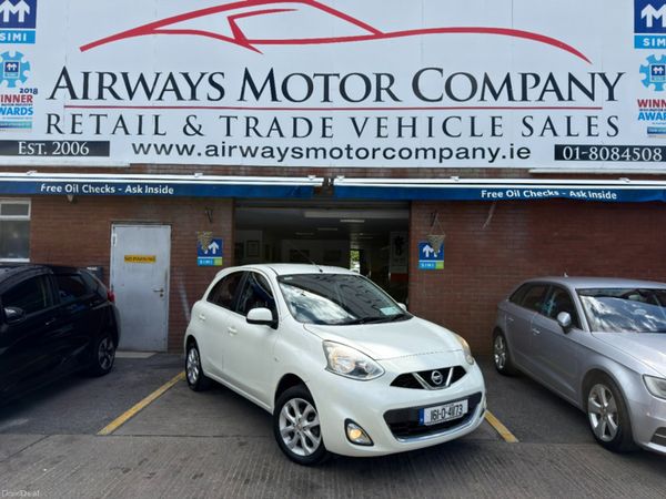 Nissan Micra Hatchback, Petrol, 2016, White