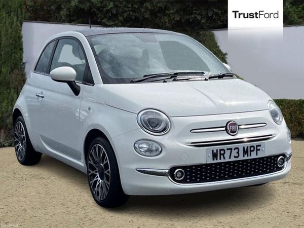 Fiat 500 Hatchback, Petrol, 2023, White