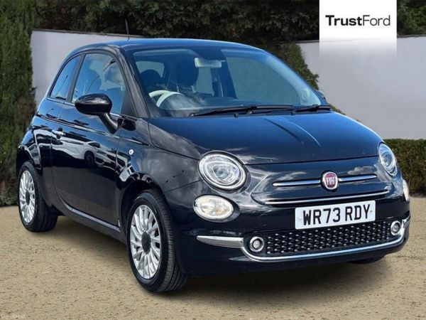 Fiat 500 Hatchback, Petrol, 2023, Black