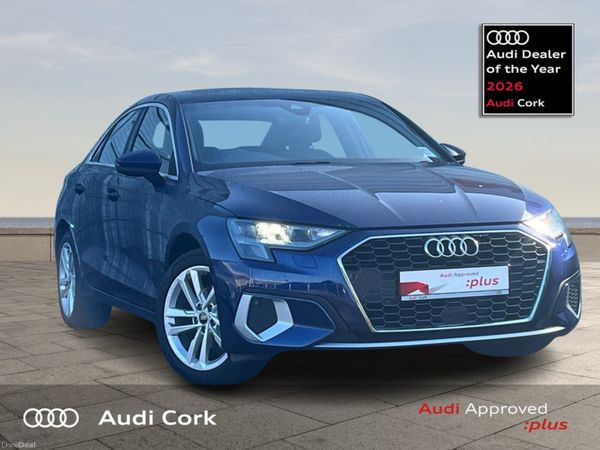 Audi A3 Saloon, Petrol, 2024, Blue