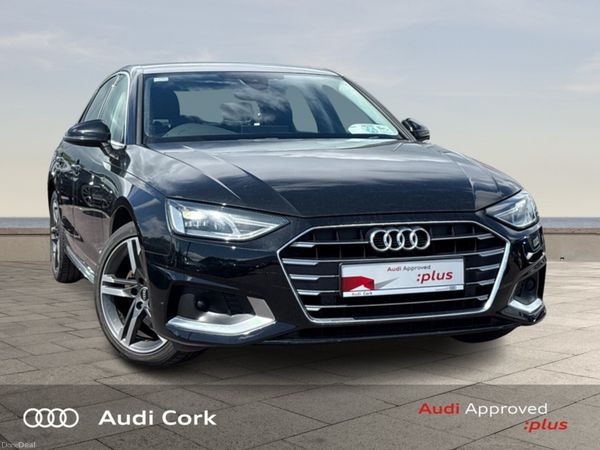 Audi A4 Saloon, Diesel, 2021, Black