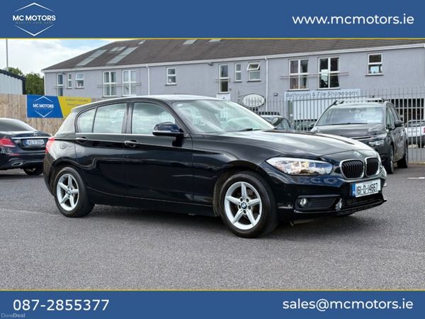 BMW 1-Series Hatchback, Diesel, 2016, Black