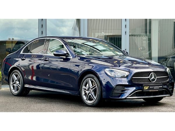 Mercedes-Benz E-Class Saloon, Diesel Plug-in Hybrid, 2021, Blue