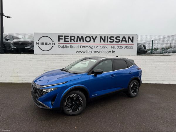 Nissan Qashqai Hatchback, Petrol Hybrid, 2026, Blue