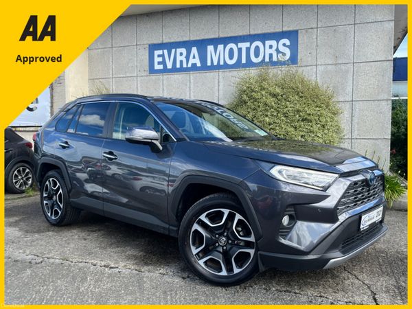 Toyota RAV4 SUV, Petrol Hybrid, 2021, Grey