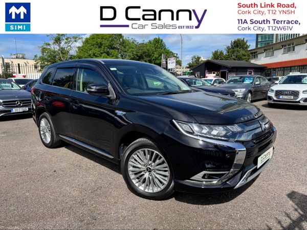 Mitsubishi Outlander SUV, Petrol Plug-in Hybrid, 2018, Black