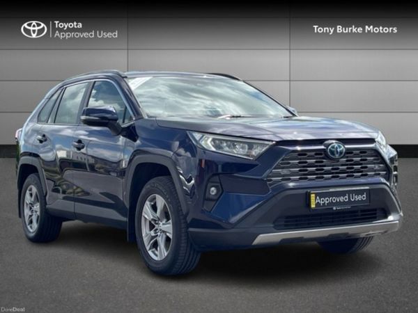 Toyota RAV4 SUV, Petrol Hybrid, 2023, Blue
