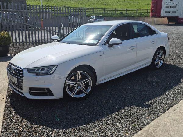 Audi A4 Saloon, Diesel, 2017, White