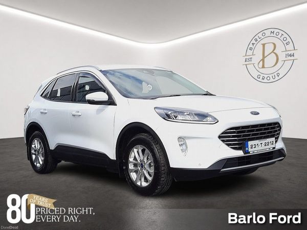 Ford Kuga SUV, Petrol Plug-in Hybrid, 2023, White