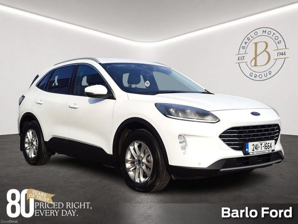 Ford Kuga SUV, Petrol Plug-in Hybrid, 2024, White