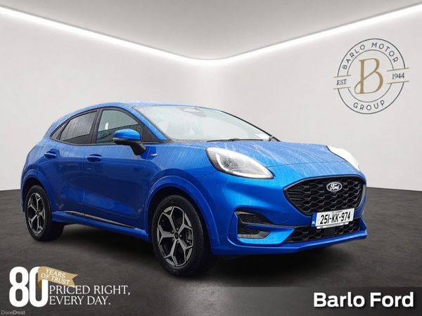 Ford Puma MPV, Petrol Hybrid, 2025, Blue
