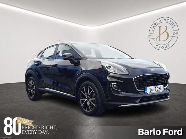 Ford Puma MPV, Petrol Hybrid, 2024, Black