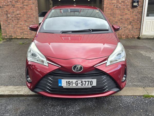 Toyota Vitz Hatchback, Petrol, 2019, Red