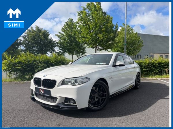 BMW 5-Series Saloon, Diesel, 2016, White