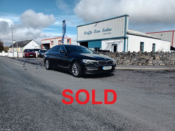 BMW 5-Series Saloon, Diesel, 2017, Black