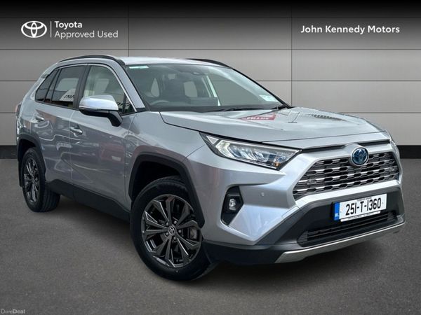 Toyota RAV4 SUV, Petrol Hybrid, 2025, Silver