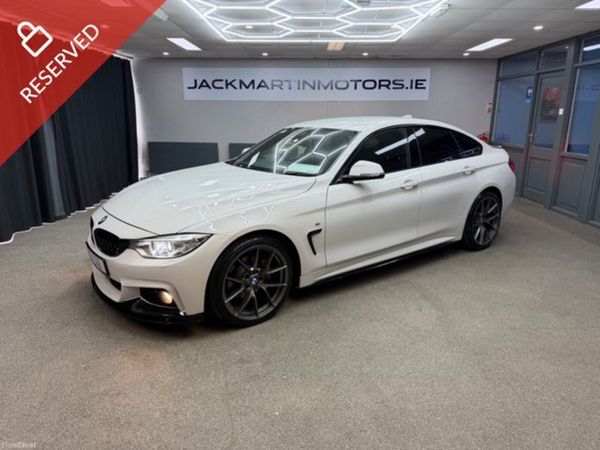 BMW 4-Series Saloon, Petrol, 2016, White