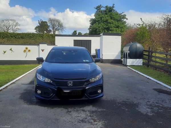 Honda Civic Hatchback, Petrol, 2019, Black