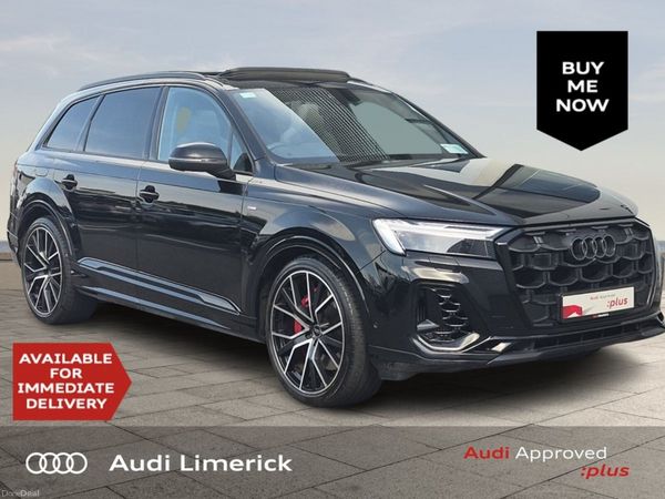 Audi Q7 SUV, Petrol Plug-in Hybrid, 2025, Black