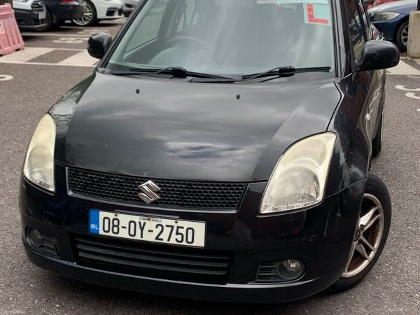 Suzuki Swift Hatchback, Petrol, 2008, Black