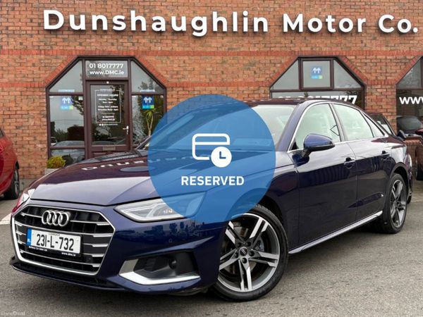 Audi A4 Saloon, Diesel, 2023, Blue