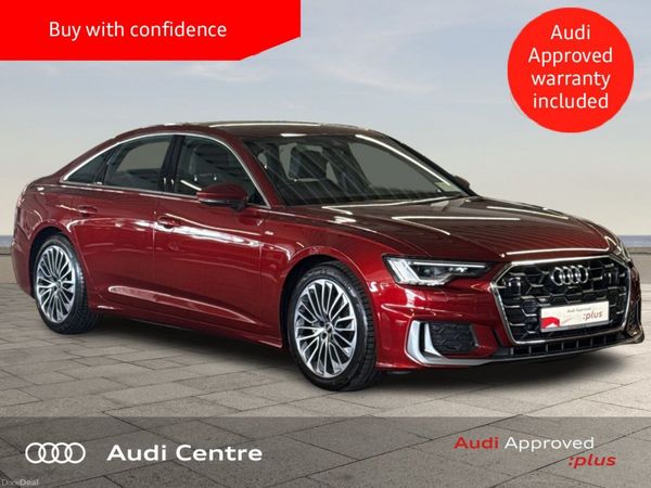 Audi A6 Saloon, Diesel, 2025, Red