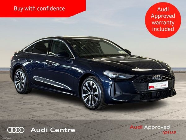 Audi A5 Saloon, Petrol Plug-in Hybrid, 2026, Blue