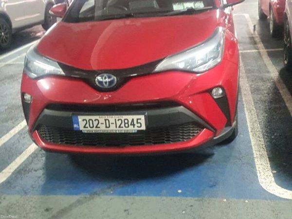 Toyota C-HR Hatchback, Petrol Hybrid, 2020, Red