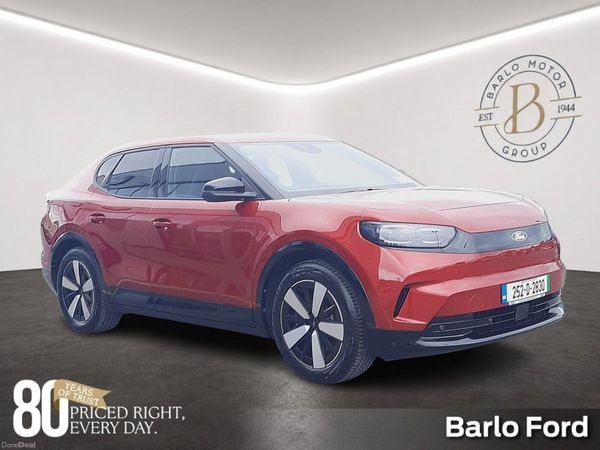Ford Capri MPV, Electric, 2025, Red