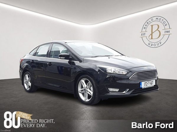 Ford Focus Saloon, Petrol, 2017, Black