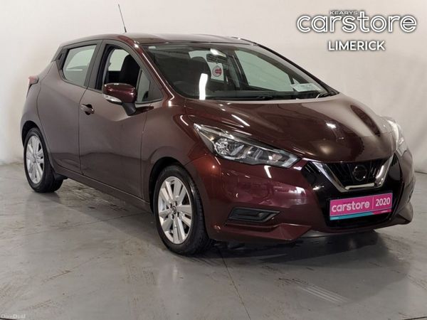 Nissan Micra Hatchback, Petrol, 2020, Red