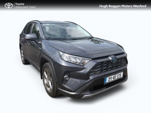 Toyota RAV4 SUV, Petrol Hybrid, 2021, Grey