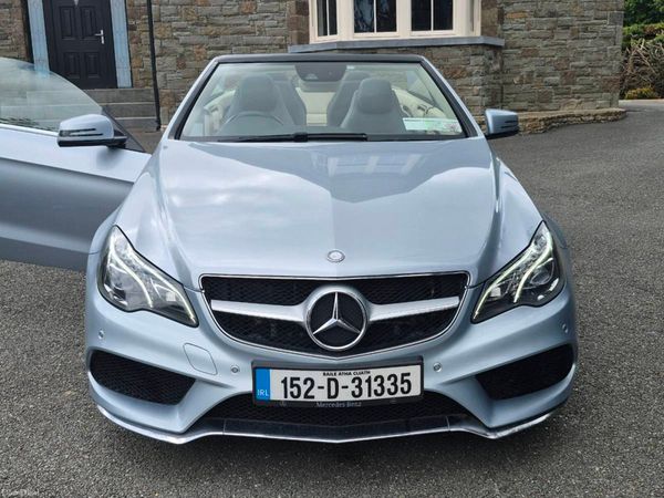 Mercedes-Benz E-Class Convertible, Diesel, 2015, Silver