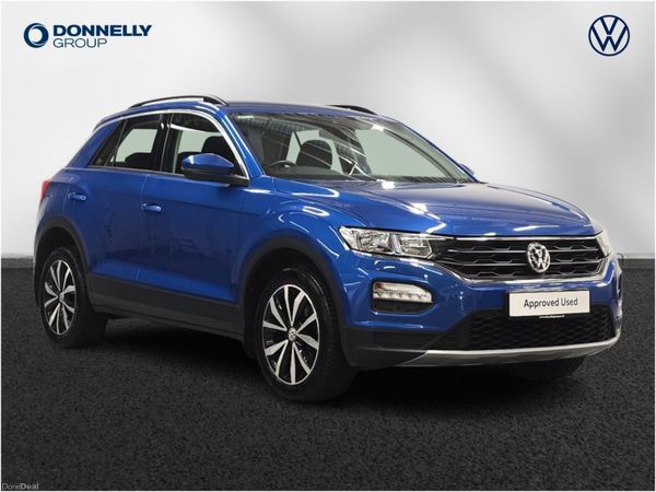 Volkswagen T-Roc Hatchback, Petrol, 2020, Blue