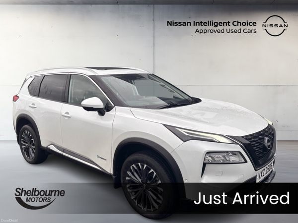Nissan X-Trail SUV, Petrol Hybrid, 2025, White