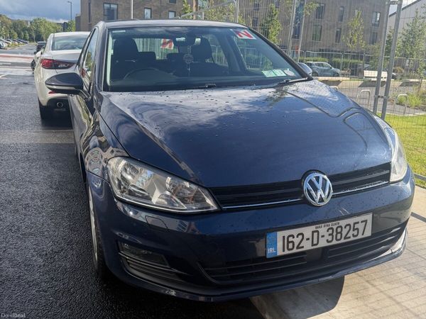 Volkswagen Golf Hatchback, Petrol, 2016, Blue