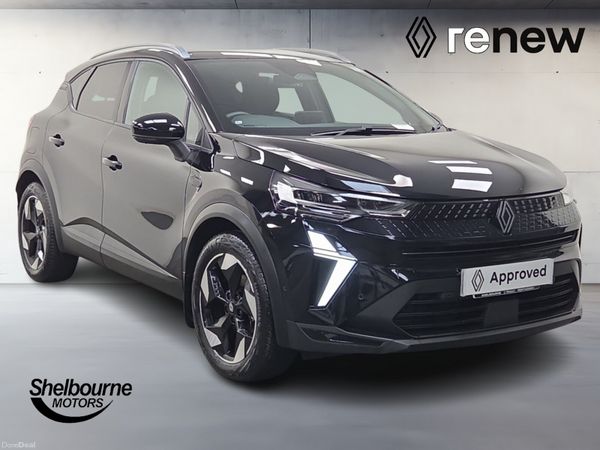 Renault Captur Hatchback, Petrol Hybrid, 2024, Black
