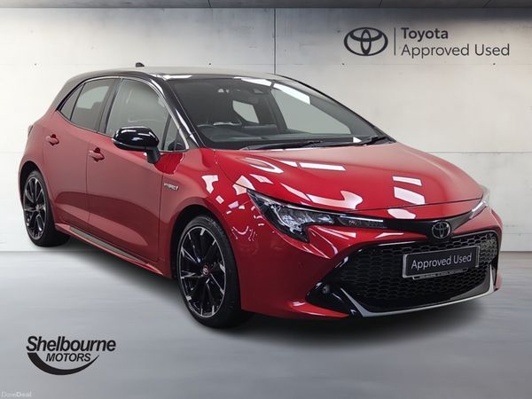 Toyota Corolla Hatchback, Petrol Hybrid, 2021, Red