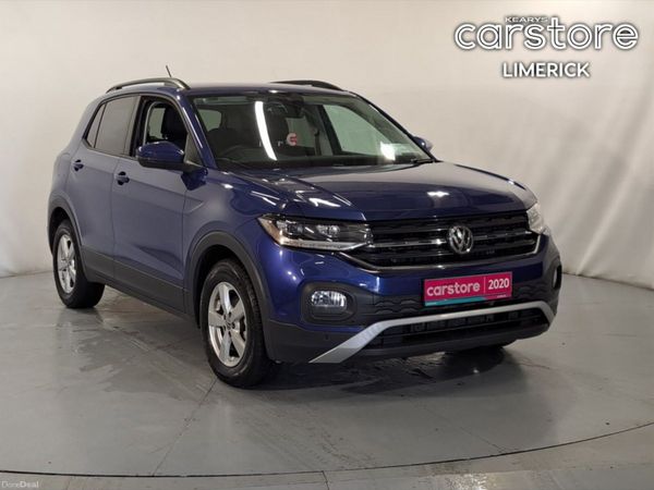 Volkswagen T-Cross SUV, Petrol, 2020, Blue