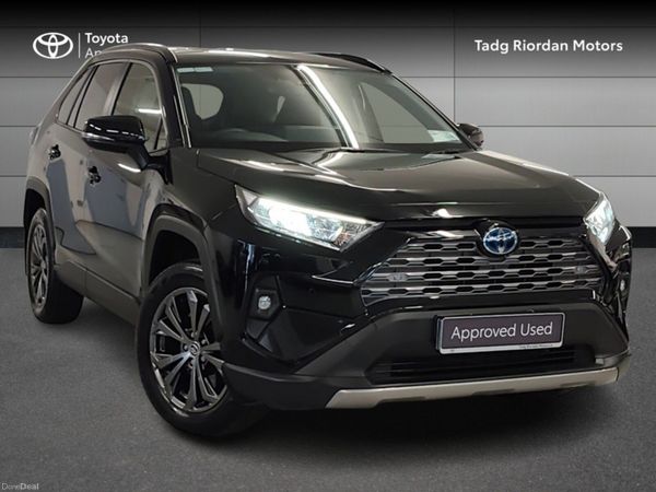 Toyota RAV4 SUV, Petrol Hybrid, 2023, Black