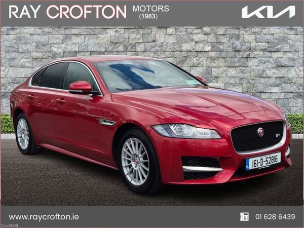 Jaguar XF Saloon, Diesel, 2016, Red