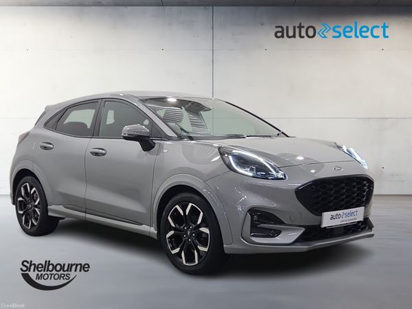 Ford Puma Hatchback, Petrol Hybrid, 2023, Silver