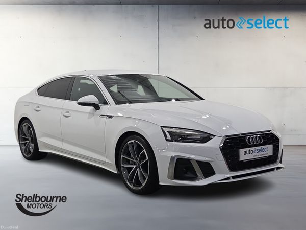 Audi A5 Hatchback, Petrol, 2024, White