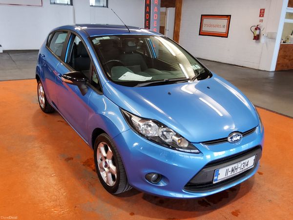 Ford Fiesta Hatchback, Petrol, 2011, Blue