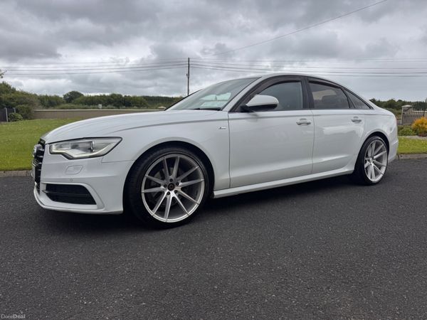 Audi A6 Saloon, Diesel, 2014, White